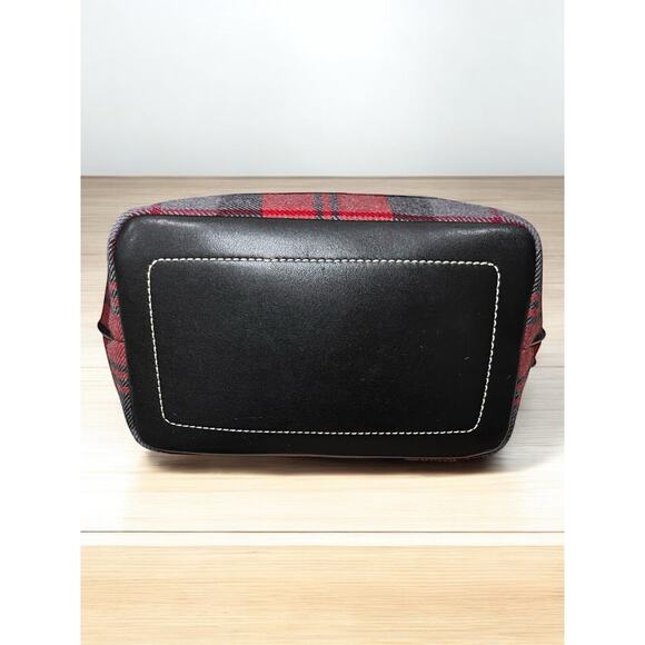 Vintage Coach 8326 Plaid Wool Demi Bag - Picture 4 of 11